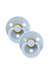 Bibs Colour 2'li Kauçuk Emzik Baby Blue / Baby Blue No:1